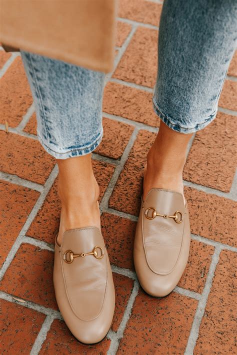 gucci rose mules white|Gucci princetown mule outfits.